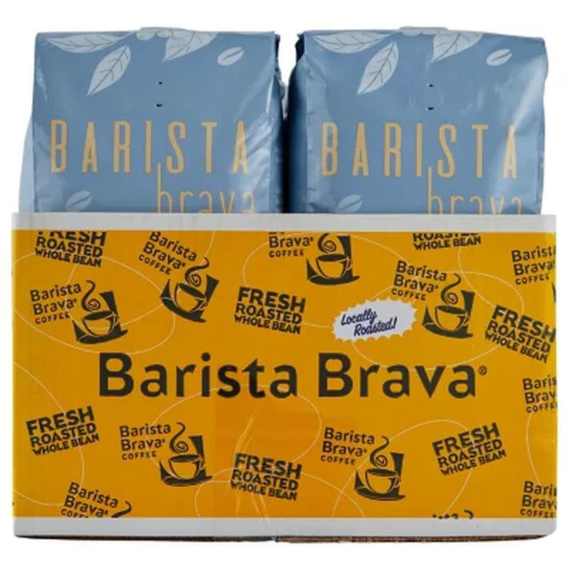 Barista Brava by Quartermaine Whole Bean Coffee, French Roast (32 Oz.)