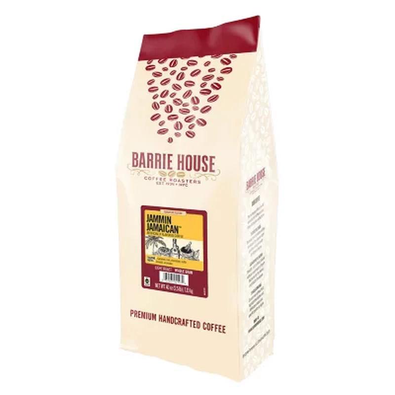 Barrie House Fair Trade Light Roast Whole Bean Coffee, Jammin Jamaican (40 Oz.)