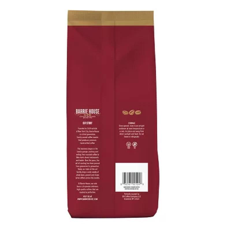 Barrie House Fair Trade Organic Whole Bean Coffee, Espresso (32 Oz.)