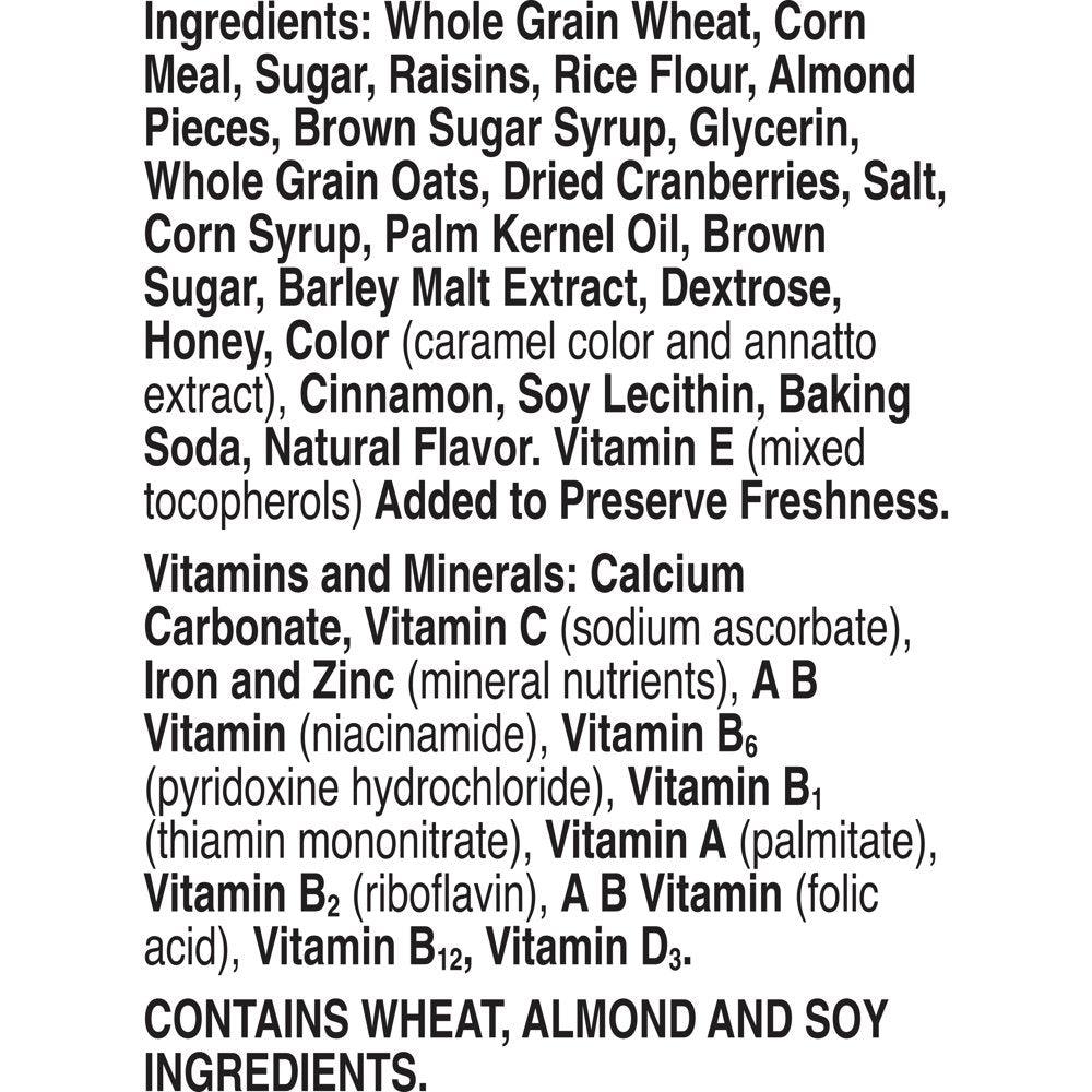 Basic 4 Heart Healthy Cereal, Fruit and Nut Fiber Cereal with Whole Grain, 19.8 Oz