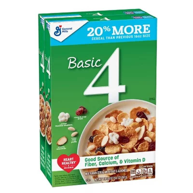 Basic 4 Multigrain Cereal, Fruit and Nuts (2 Pk.)