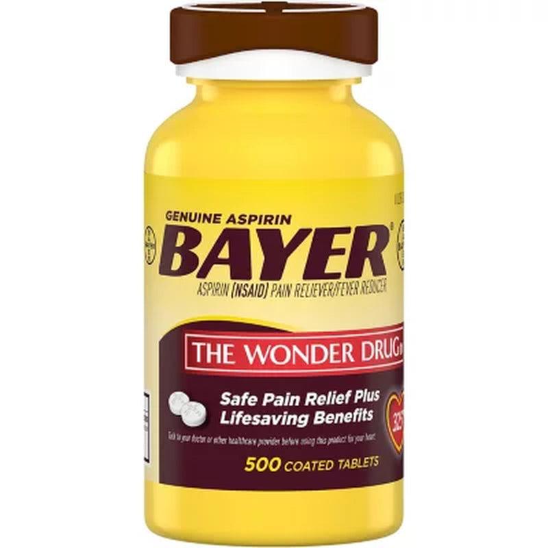 Bayer® Genuine Aspirin - 500 Ct