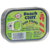 Beach Cliff Fish Steaks in Soybean Oil with Hot Green Chilies, 3.75 Oz