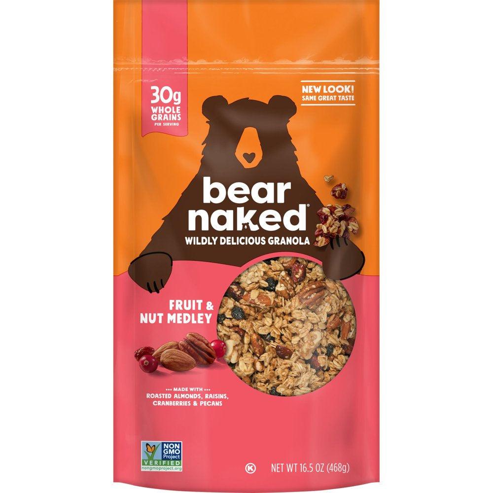 Bear Naked Fruit and Nut Medley Granola Cereal, 16.5 Oz