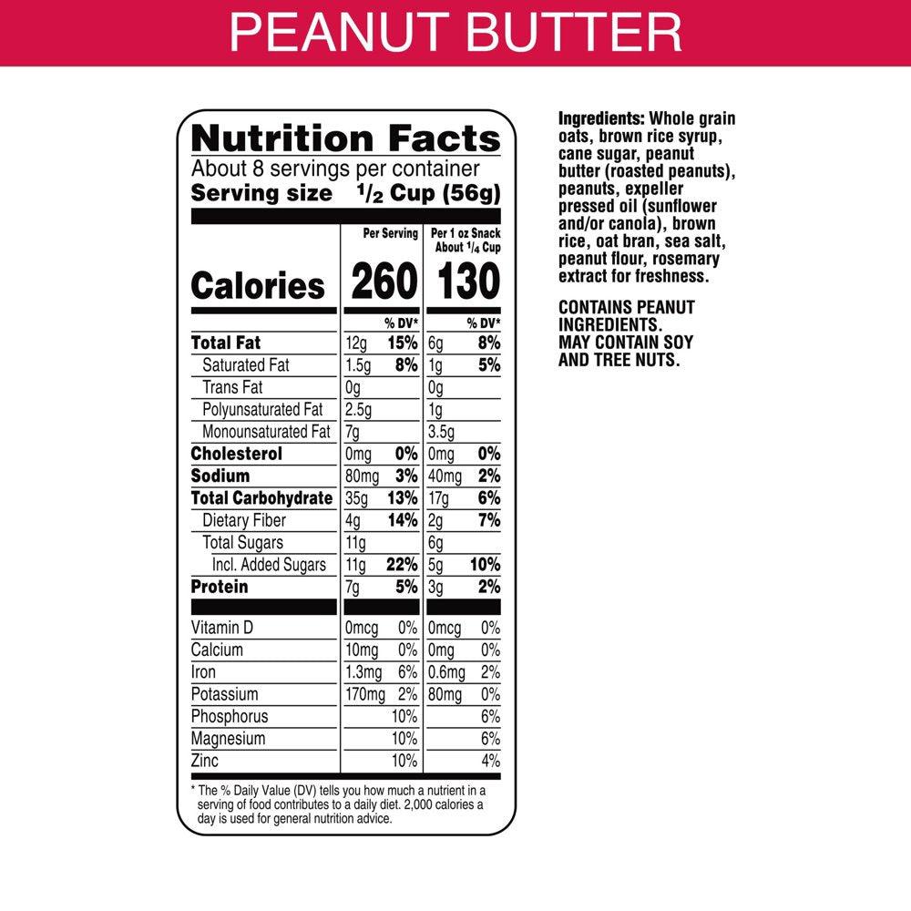 Bear Naked Peanut Butter Granola Cereal, 16 Oz