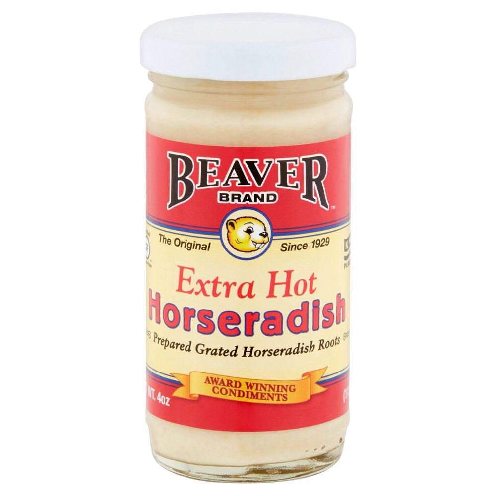 Beaver Brand Extra Hot Horseradish, 4 Oz