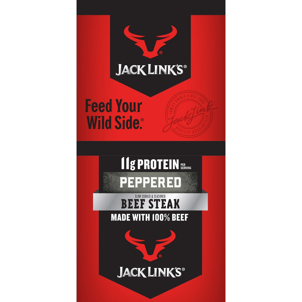 Beef Steak Stick, Peppered, 1 Oz, 12-Count