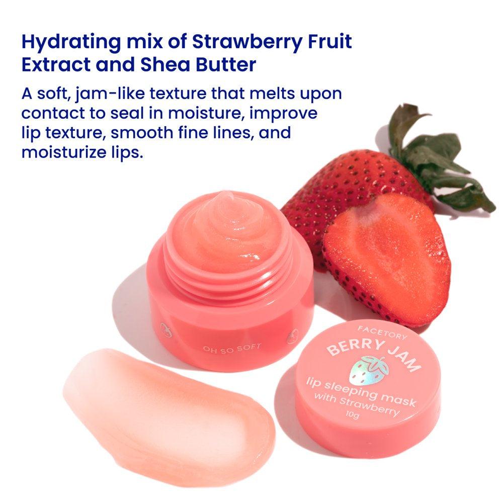 Berry Jam Lip Sleeping Mask with Strawberry Extract - 10G