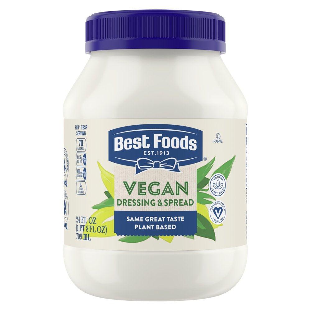 Best Foods Vegan Dressing & Sandwich Spread, 24 Fl Oz