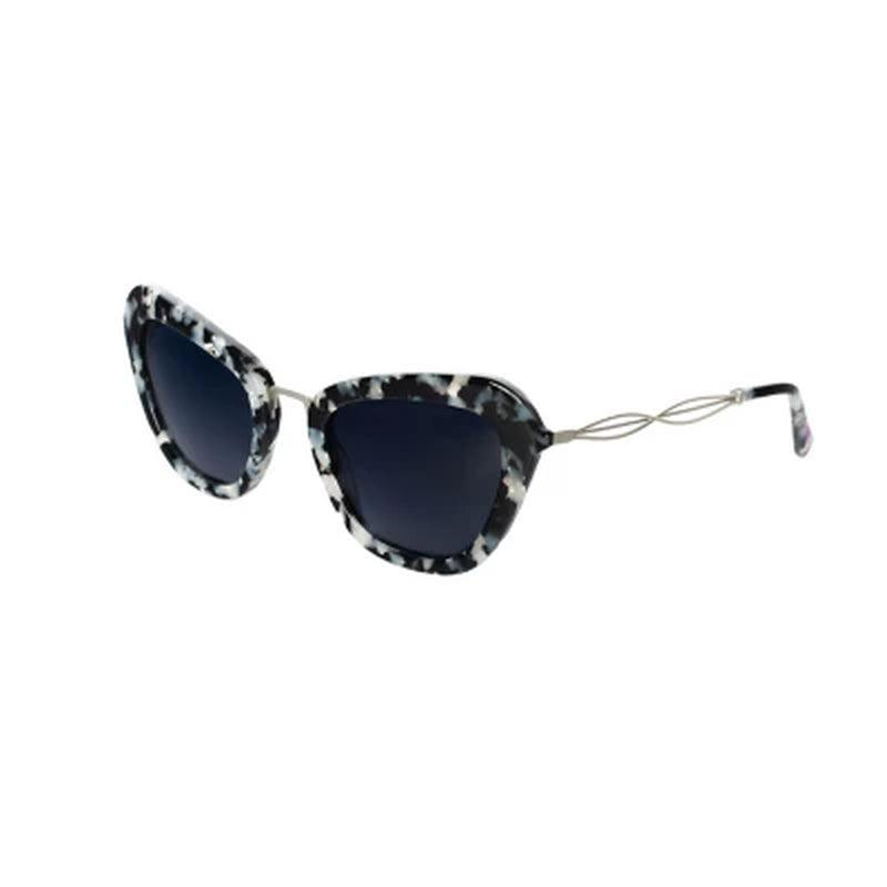 Betsey Johnson BS11 Sunglasses, Black Tortoise