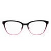 Betsey Johnson BW05 Eyewear, Black & Pink