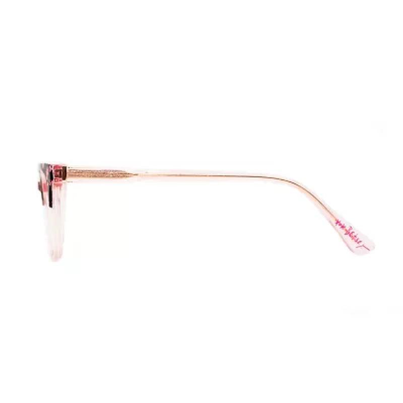 Betsey Johnson BW11 Eyewear, Pink