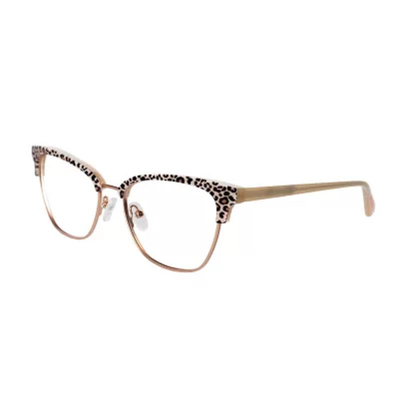 Betsey Johnson BW13 Eyewear, Cheetah