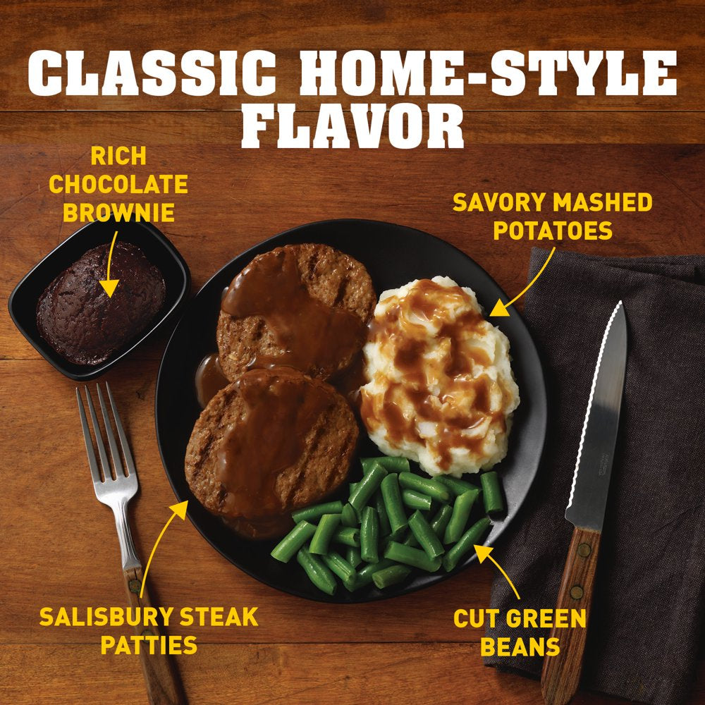 Hungry-Man Salisbury Steak Frozen Dinner, 16 Oz.