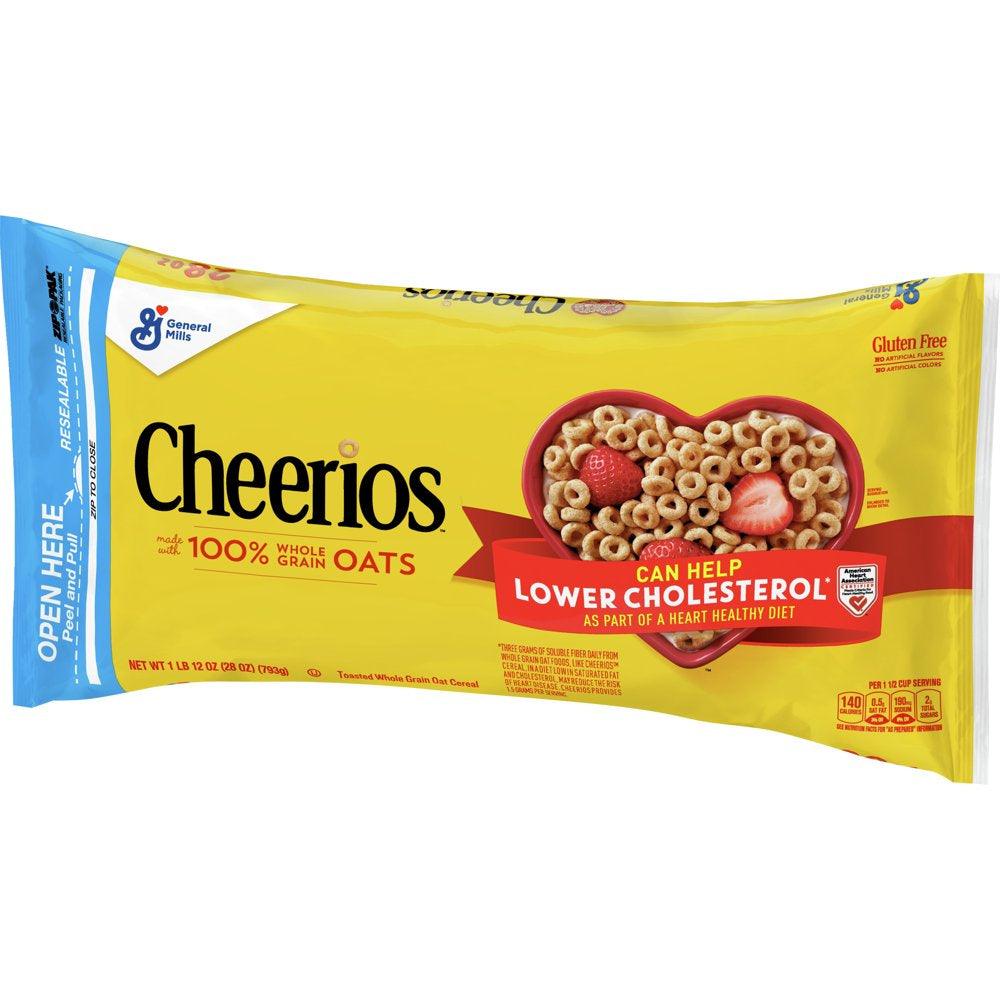 Big G Cereal Original Cheerios Gluten Free Cereal, 32 OZ Resealable Bag