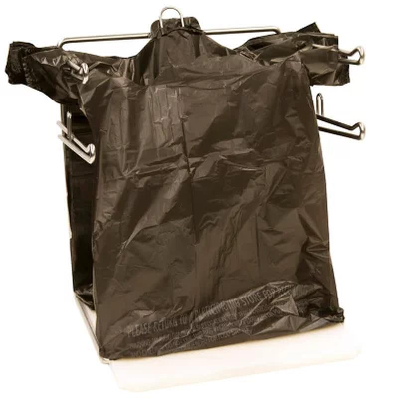 Black T-Shirt Carryout Bags, 11.5" X 6.5" X 22" (1,000 Ct.)