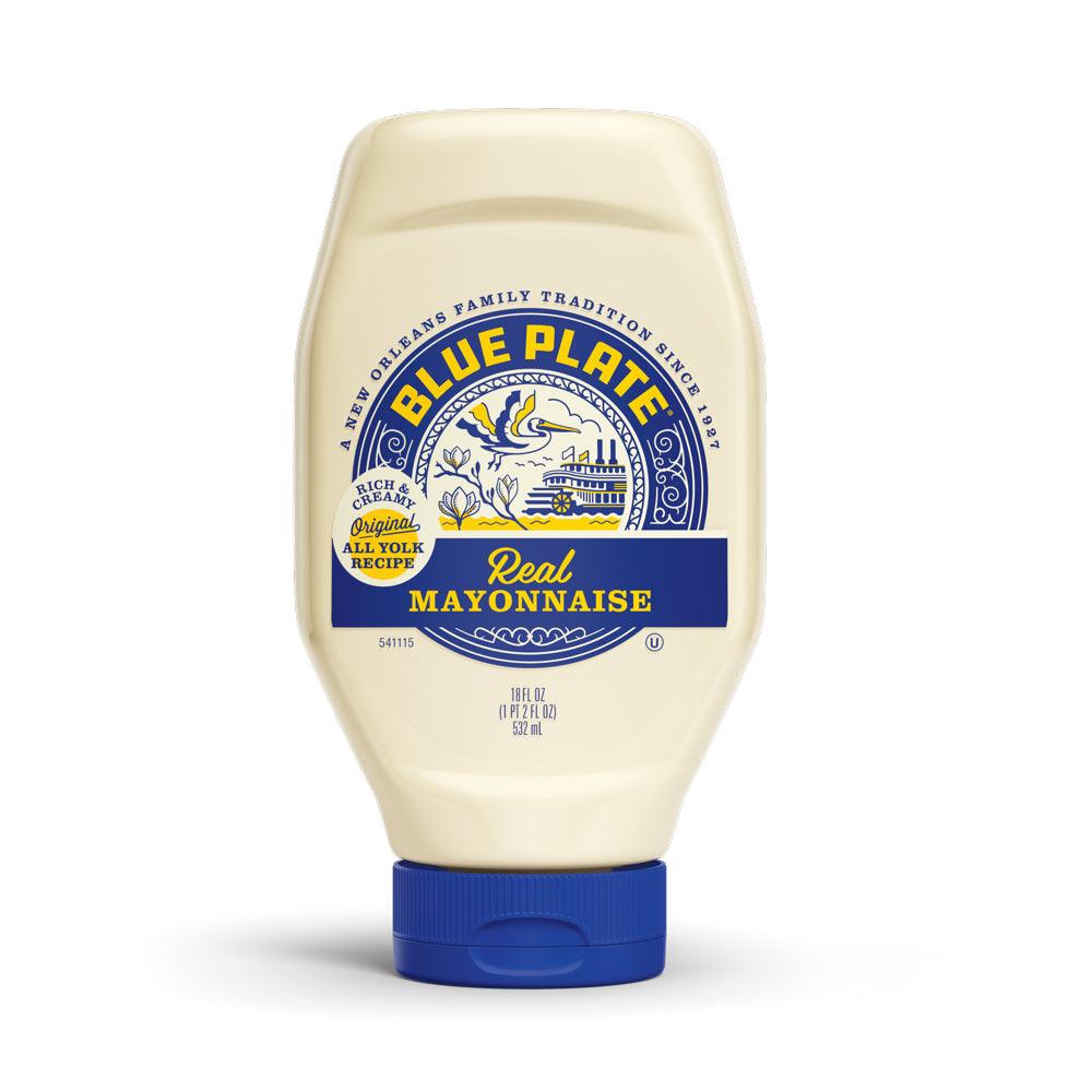 Blue Plate Real Mayonnaise,18 Fl Oz Squeeze Bottle