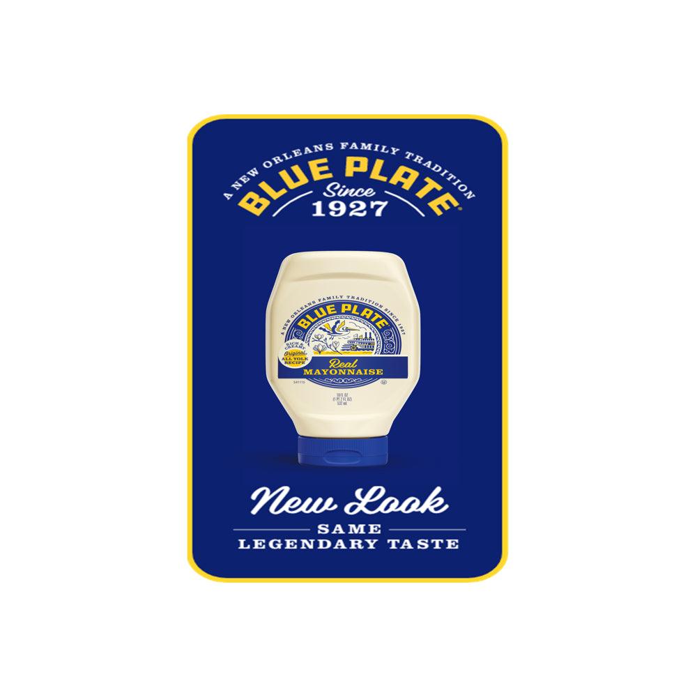 Blue Plate Real Mayonnaise,18 Fl Oz Squeeze Bottle