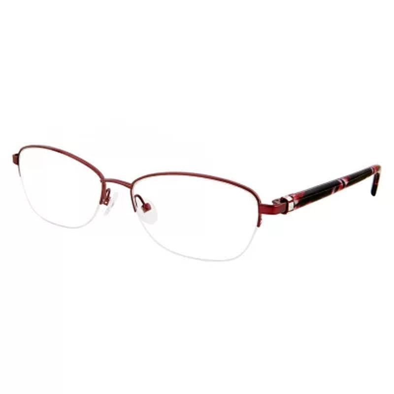 Bob Mackie B113 Eyewear, Red