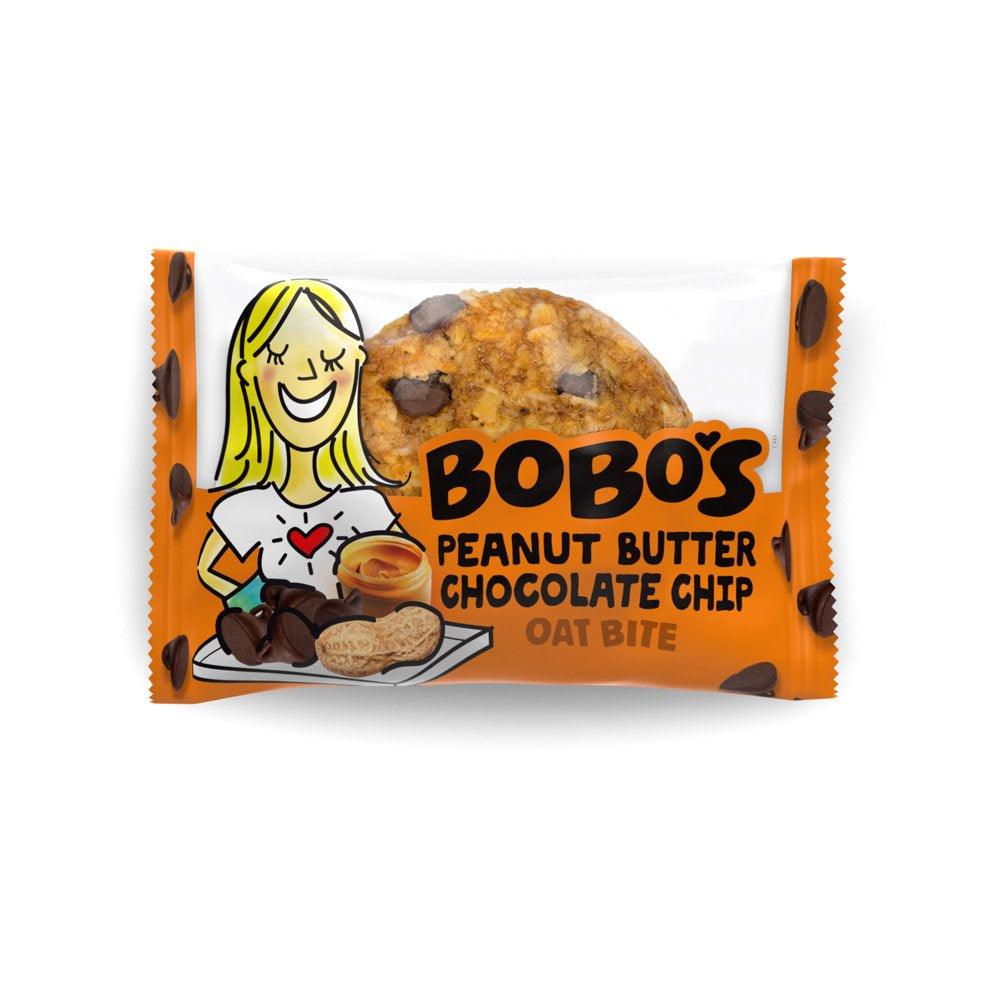 Bobo'S Oat Bites, Peanut Butter Chocolate Chip, 5 Pack, 1.3 Oz Bars