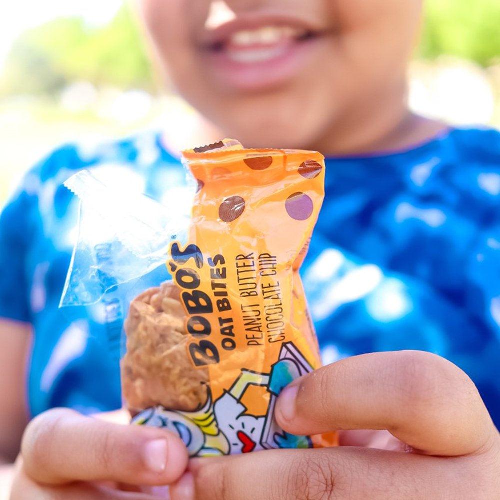 Bobo'S Oat Bites, Peanut Butter Chocolate Chip, 5 Pack, 1.3 Oz Bars