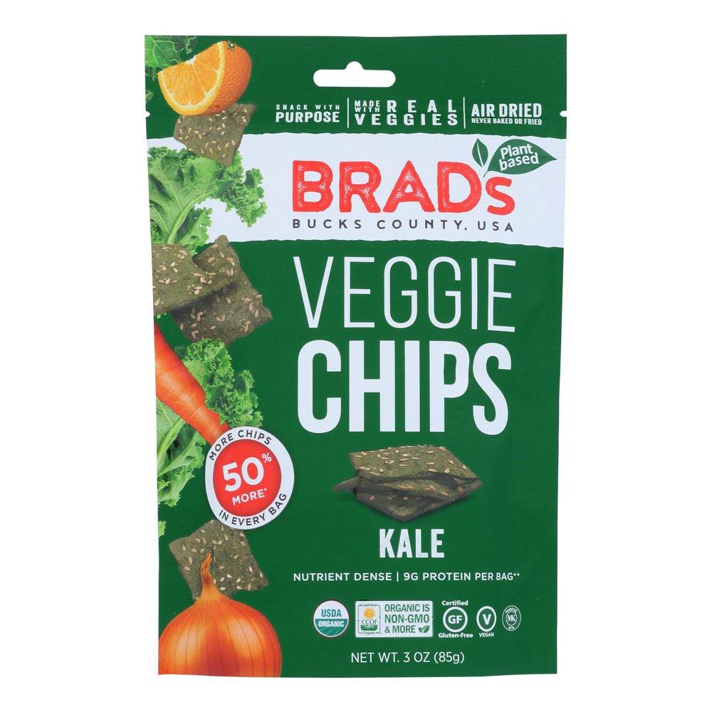 Brad'S Plant Based Kale Veggie Chips, 3 Oz