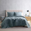 Brielle Home Hayden Velvet Quilt Set (Various Sizes and Colors)