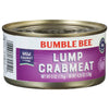 Bumble Bee Lump Crabmeat, 6 Oz Can