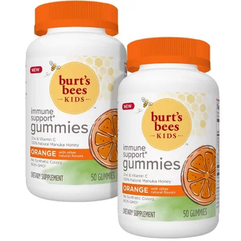 Burt'S Bees Kids Immune Support Gummies (50 Ct., 2 Pk.)