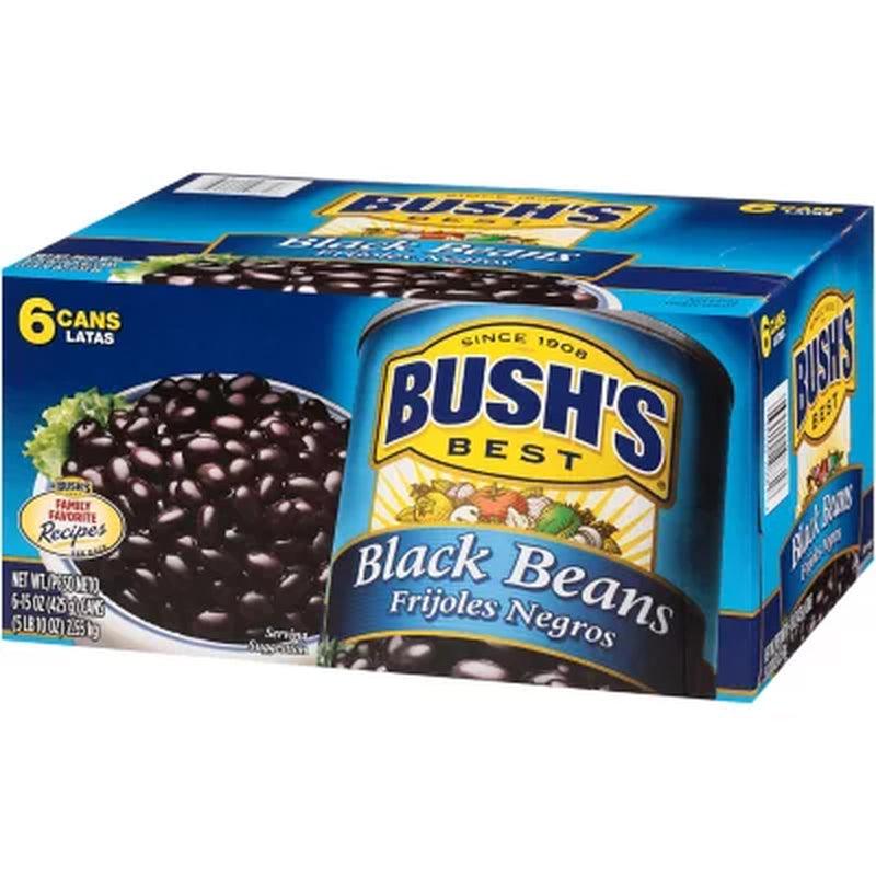 Bush'S Black Beans (15 Oz., 6 Pk.)