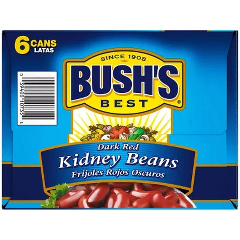 Bush'S Dark Red Kidney Beans (16 Oz., 6 Pk.)