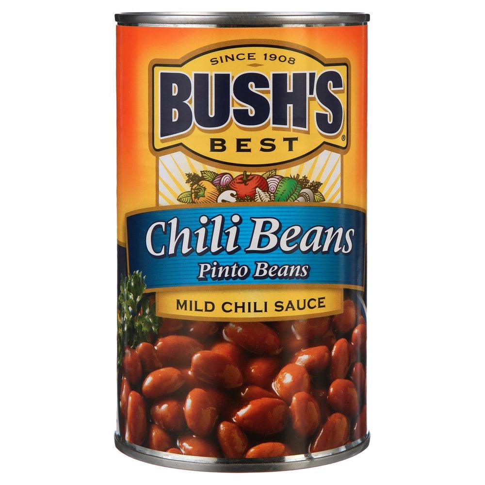 Bush'S Pinto Beans in Mild Chili Sauce, Canned Beans, 27 Oz Can