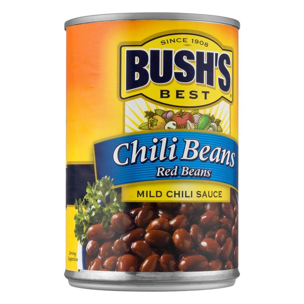 Bush'S Red Beans in Mild Chili Sauce Chili Beans, 16 Oz Can