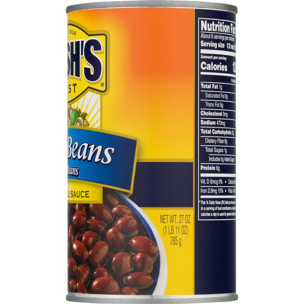 Bush'S Red Chili Beans in Mild Chili Sauce, 27 Oz Can