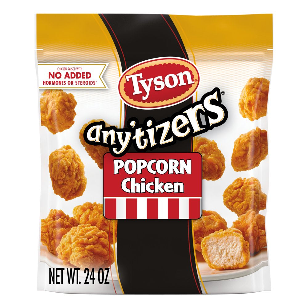 Tyson Any'Tizers Popcorn Chicken, 1.5 Lb Bag (Frozen)