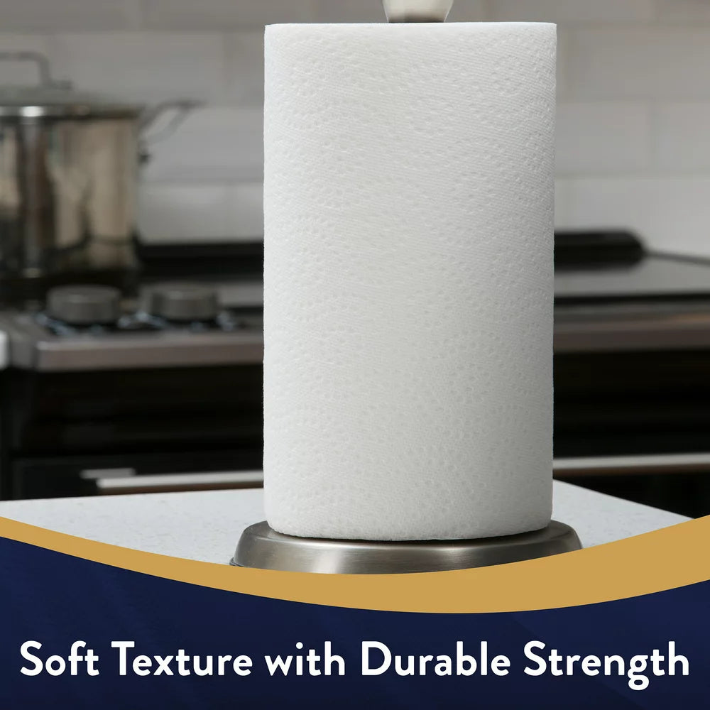 Great Value Ultra Strong Paper Towels, White, 2 Triple Rolls