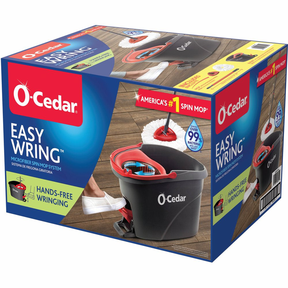 O-Cedar Easywring Spin Mop & Bucket System