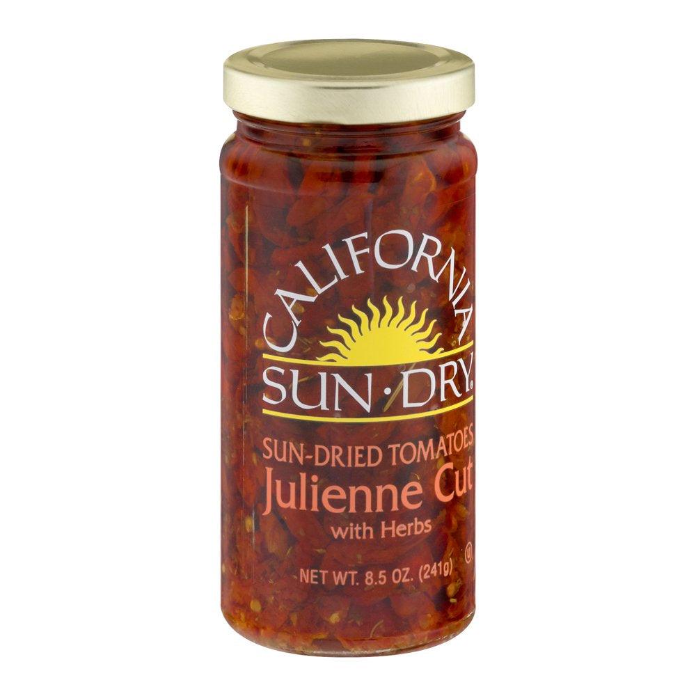 California Sun-Dry Sun-Dried Tomatoes Sun-Dried Tomatoes Juliene Cut with Herbs, 8.5 OZ