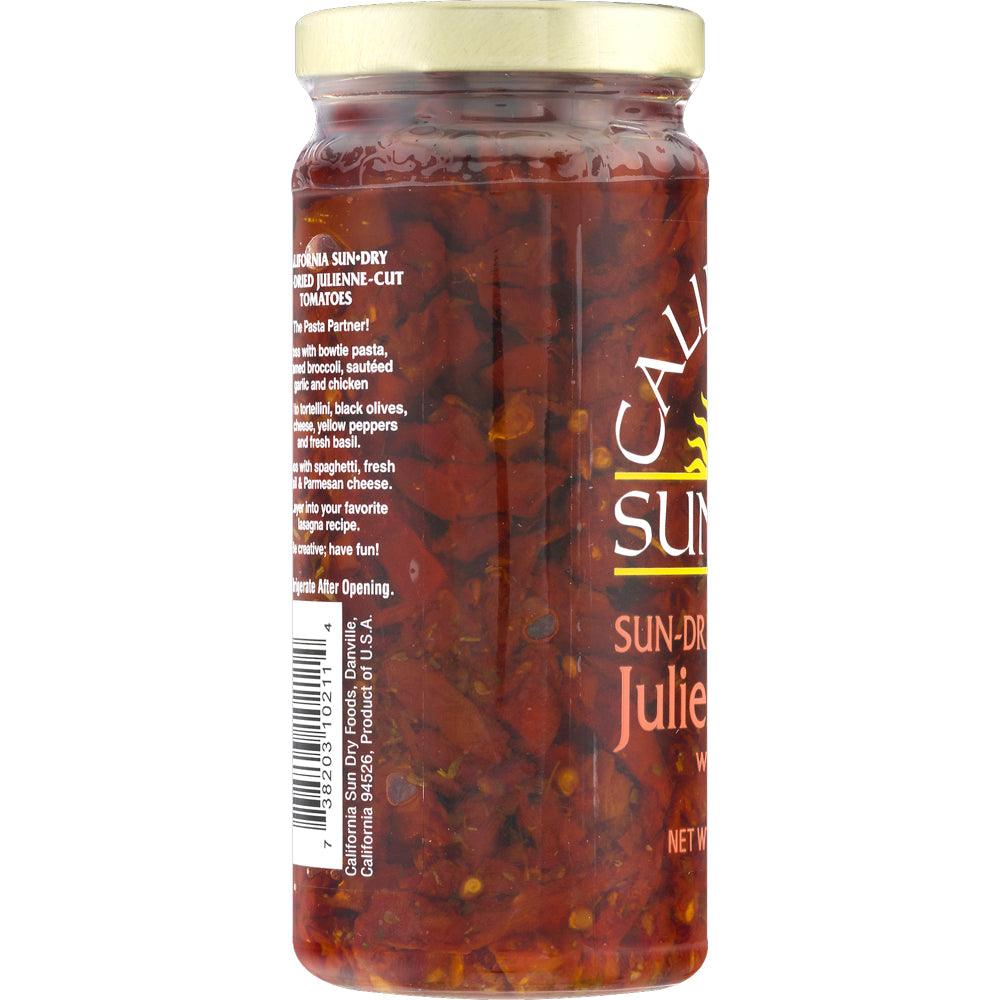 California Sun-Dry Sun-Dried Tomatoes Sun-Dried Tomatoes Juliene Cut with Herbs, 8.5 OZ