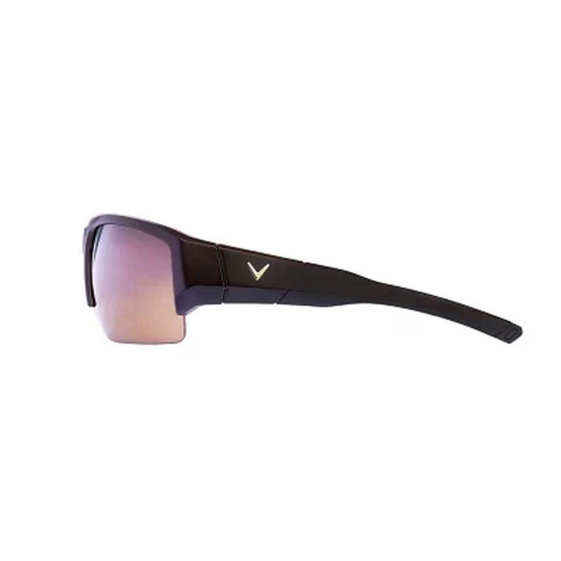 Callaway Modified Rectangle Sports Sunglasses, Haskell, Black