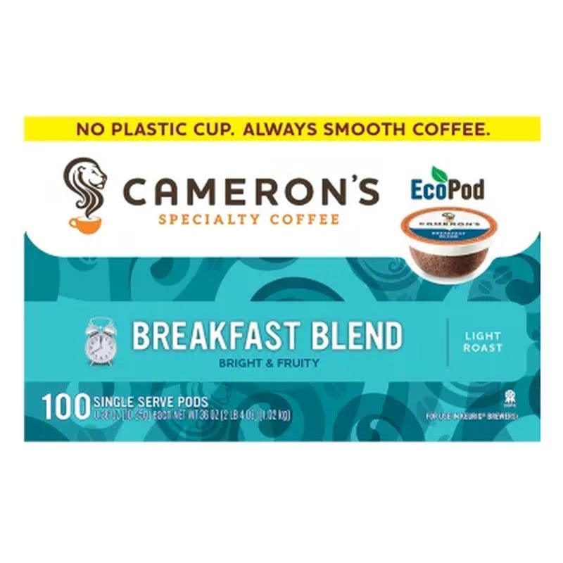 Cameron'S Coffee Single-Serve Cups, Breakfast Blend (100 Ct.)