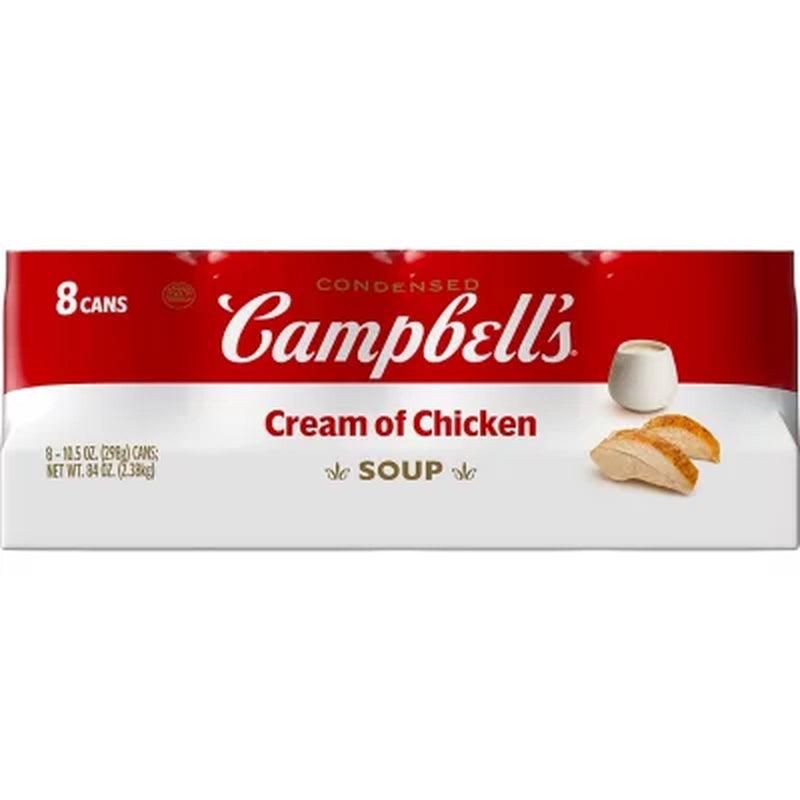 Campbell'S Condensed Cream of Chicken Soup (10.5 Oz., 8 Pk.)