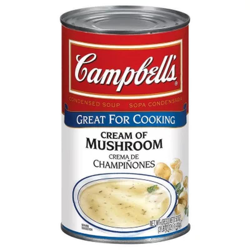 Campbell'S Cream of Mushroom Condensed Soup (50 Oz.)