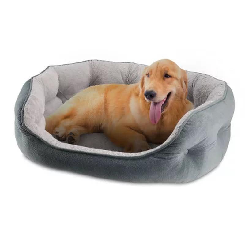 Canine Creations Cozy Oval round Cuddler Pet Bed (Choose Your Size and Color)