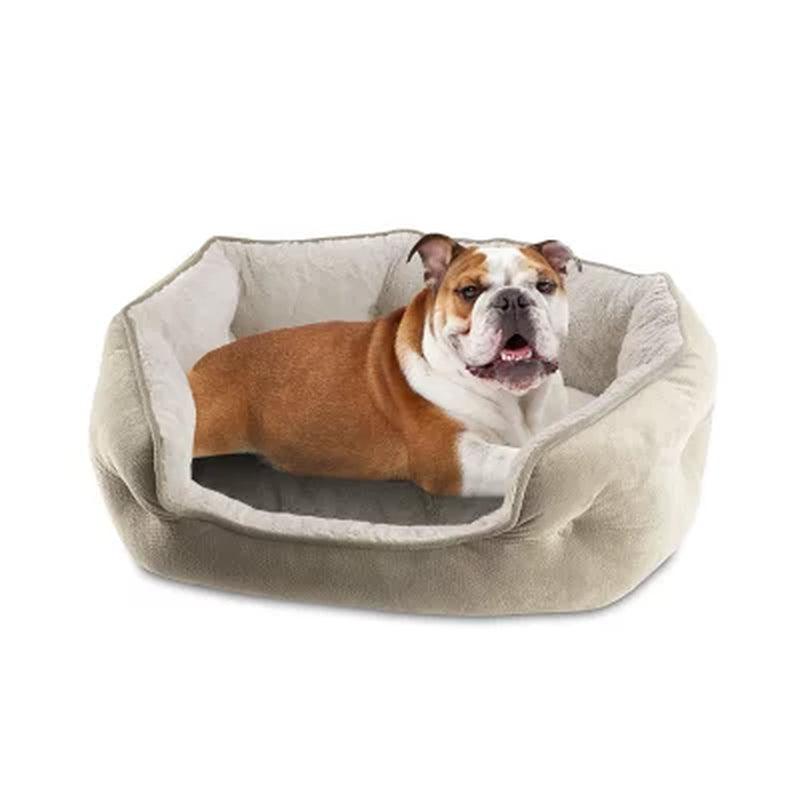 Canine Creations Cozy Oval round Cuddler Pet Bed (Choose Your Size and Color)