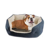 Canine Creations Cozy Oval round Cuddler Pet Bed (Choose Your Size and Color)