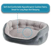 Canine Creations Cozy Oval round Cuddler Pet Bed (Choose Your Size and Color)