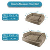 Canine Creations Sofa Couch Pet Bed (Choose Your Size and Color)