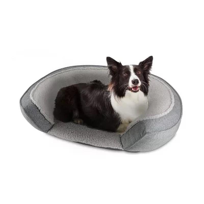 Canine Creations Step in Oval round Cuddler Pet Bed (Choose Your Size and Color)