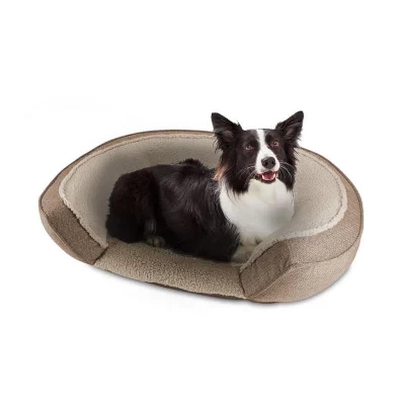 Canine Creations Step in Oval round Cuddler Pet Bed (Choose Your Size and Color)